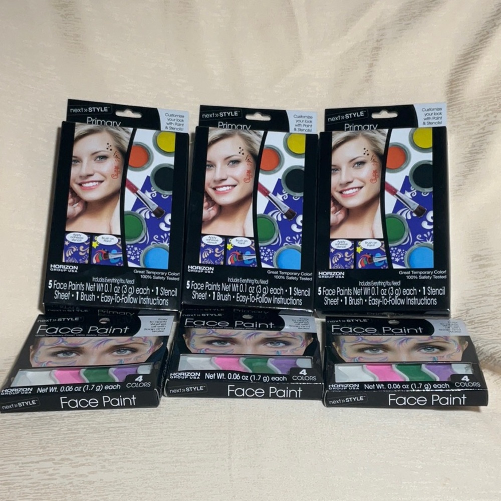 Face Paint Bundle of 6 Next Style Face Paint